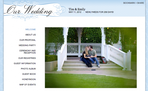 Wedding Website